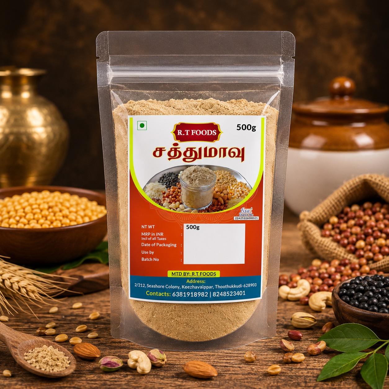 Home Nutritional Malt (சத்துமாவு)